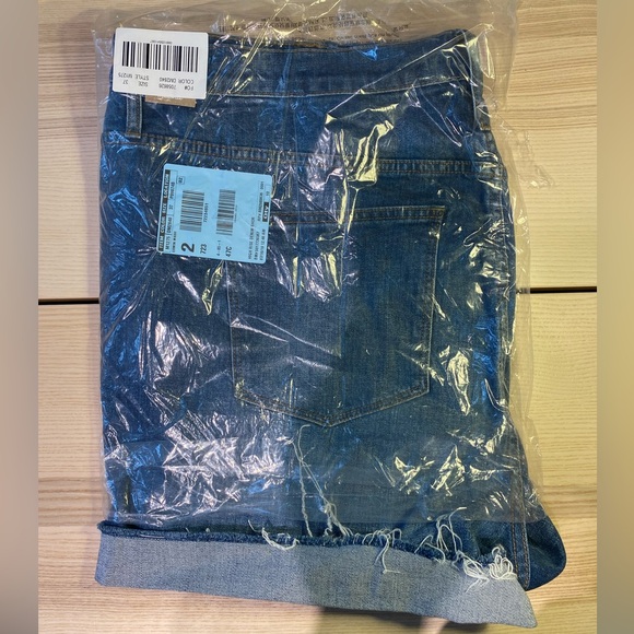 NWT MADEWELL DENIM HI-RISE CUTOFF DENIM SHORTS, JEAN SHORTS- SIZE 37, 14, 16 - Picture 3 of 16